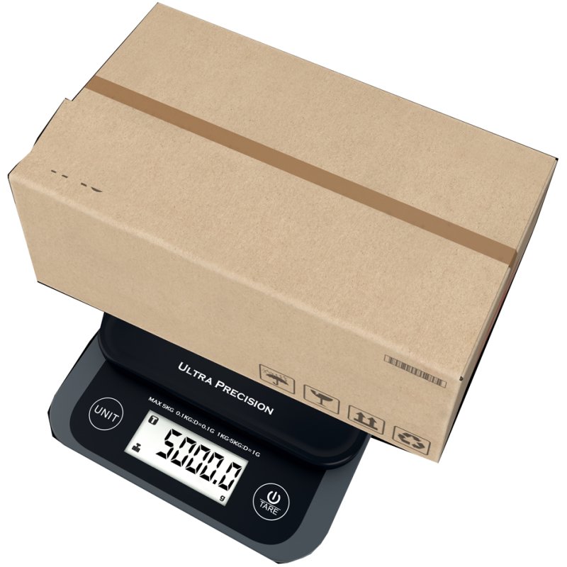 Little balance elektronische brievenweegschaal ultraprecisie 5.1, precisie 0,1 g, draagkracht 5 kg